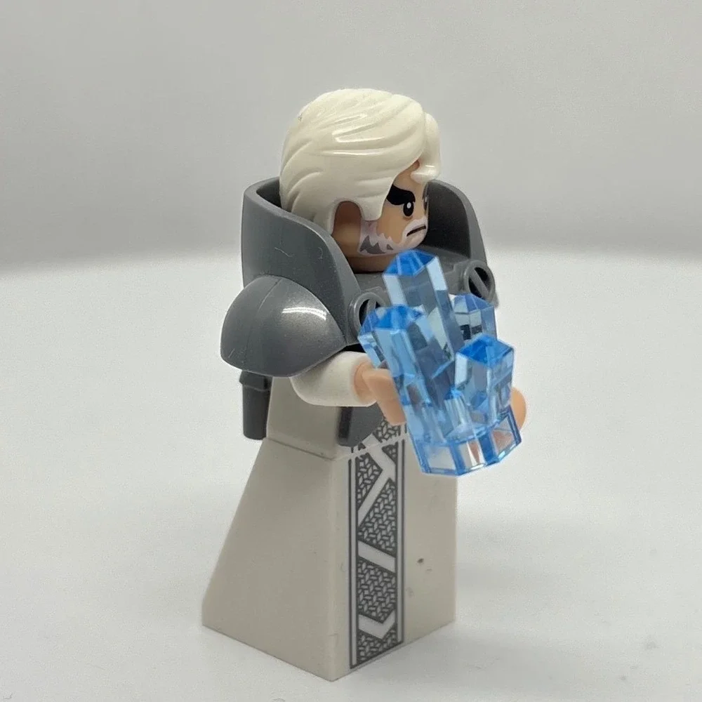 LEGO DC Super Heroes Jor-El Minifigure with Kryptonian Crystal White Robes
